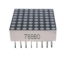 PART 8X8 20 MM ORANGE LED MATRIX Εικόνα